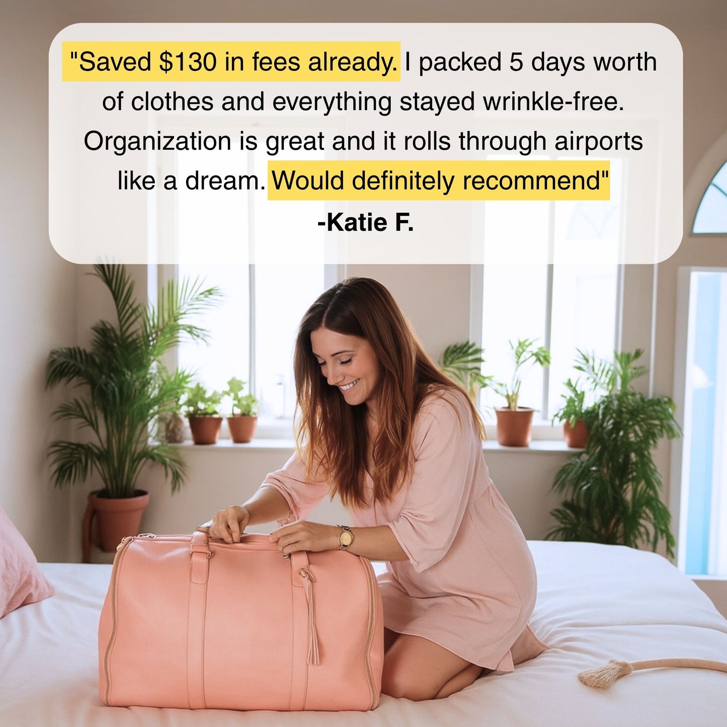 Glide Travel Duffel Bag (Competitor Dupe)